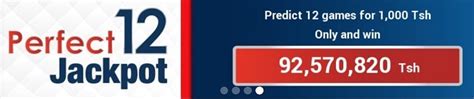 jackpot bet tanzania|M.